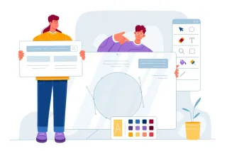 展示設計和顏色選擇